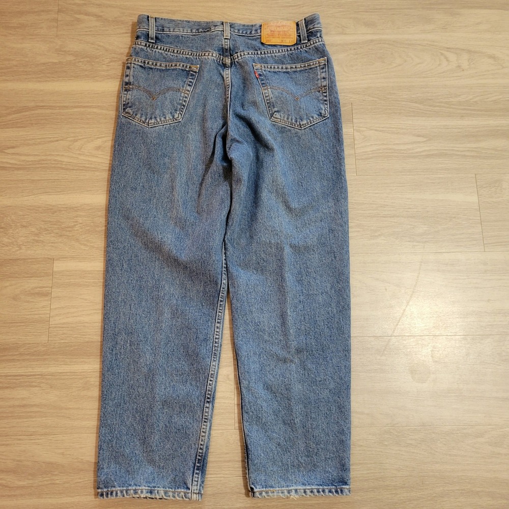 VTG '99 Levis 550 Relaxed Fit Jeans Men's 36x30(Actual 33x30) Denim Jeans - Picture 1 of 6